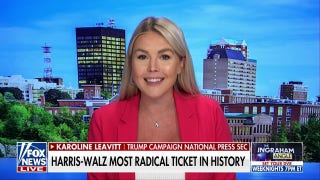 Kamala Harris picked one of the 'most far-left governors' in the country: Karoline Leavitt - Fox News