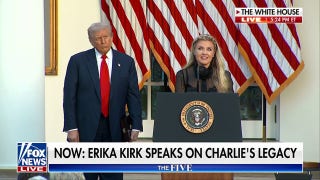 Erika Kirk reflects on Charlie Kirk's legacy as he is awarded posthumous Presidential Medal of Freedom: 'Happy Birthday my Charlie'