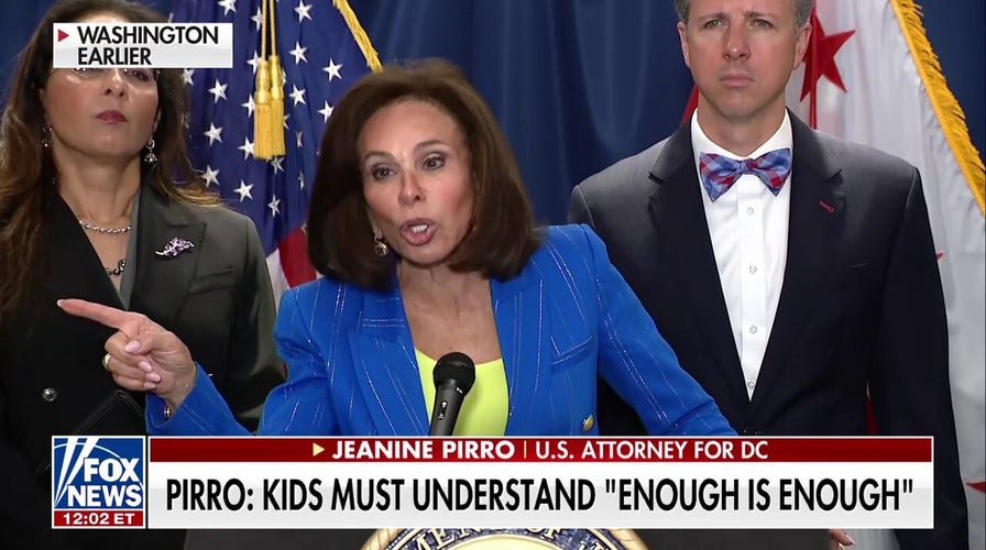 Jeanine Pirro rips DC officials for 'coddling' criminal youths
