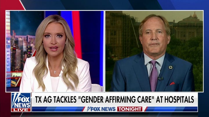  Texas attorney general details his fight against transgender surgery for children
