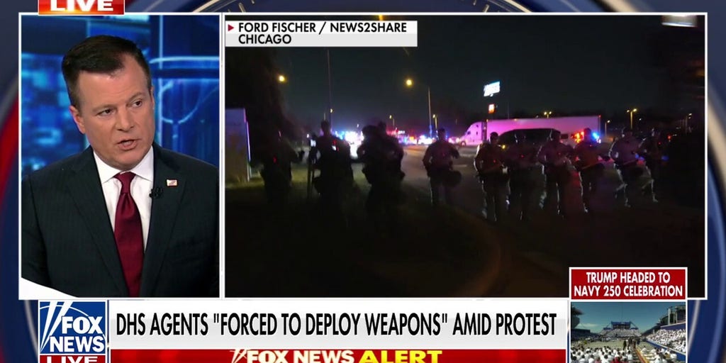 Armed woman shot amid Chicago Anti-ICE protest