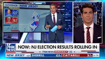 Bill Hemmer predicts NJ gubernatorial vote count could go 'deep into the night'