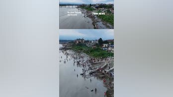 Video shows aftermath of Nepal's devastating flash floods