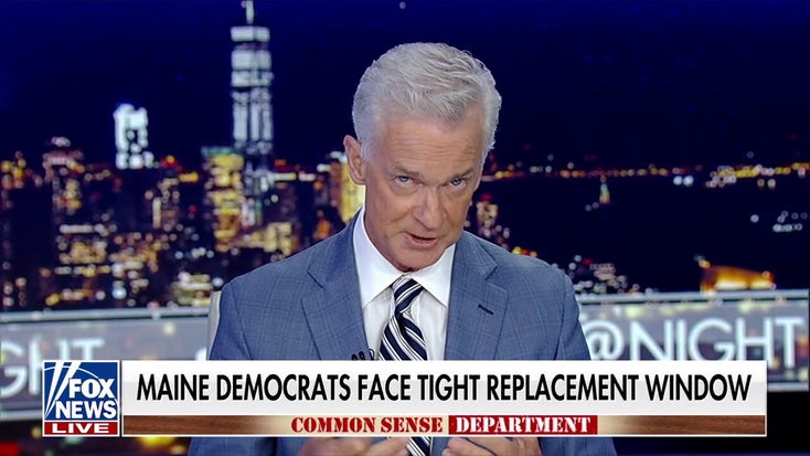 Trace Gallagher: This is Platner’s way of telling Democrats to drop dead