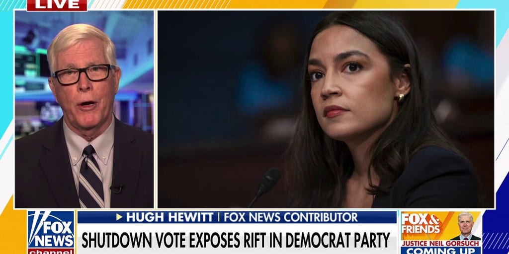 Hugh Hewitt: AOC was the only Democrat winner from the government shutdown