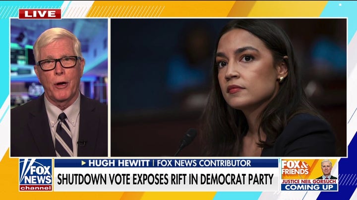 Hugh Hewitt: AOC was the only Democrat winner from the government shutdown