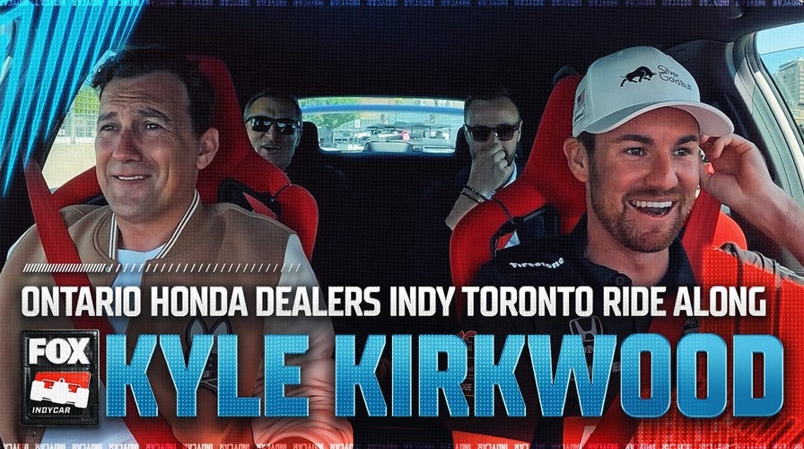 Kyle Kirkwood takes Will Buxton, James Hinchcliffe & Townsend Bell around Streets of Toronto track