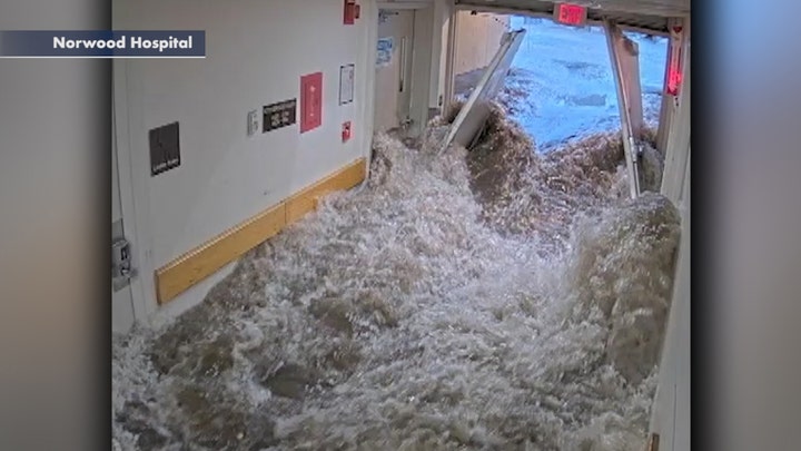 Flooding causes significant damage at Massachusetts hospital
