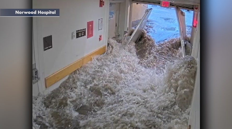 Flooding causes significant damage at Massachusetts hospital