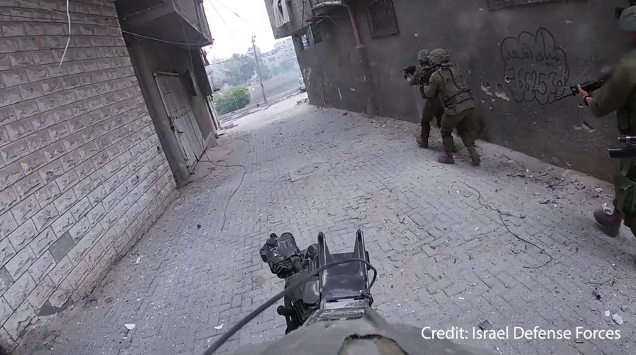 IDF releases footage of close quarters combat in northern Gaza