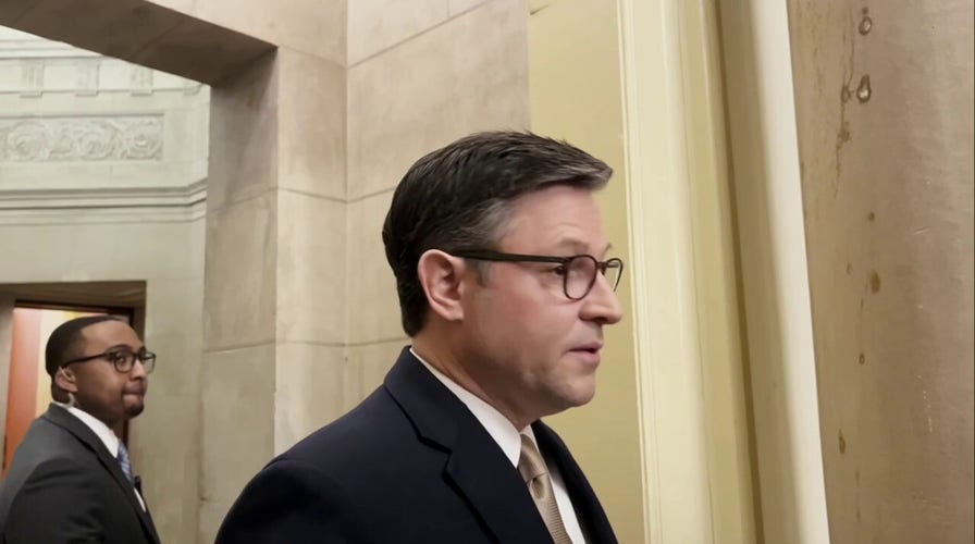 Johnson says no details coming today on Trump budget bill
