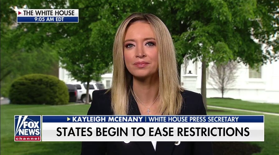 WH Press Sec: It looks like May will be transition for the U.S. economy