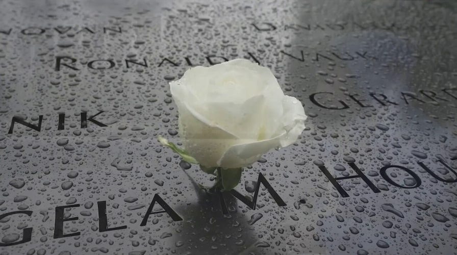 9/11 victims receive a flower marking their birthdays