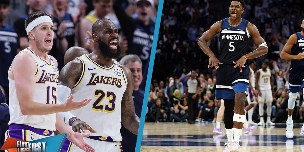 Are the Los Angeles Lakers in trouble down 3-1 to the Minnesota Timberwolves | First Things First