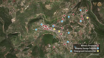 IDF releases map showing Hezbollah rearming in civilian areas