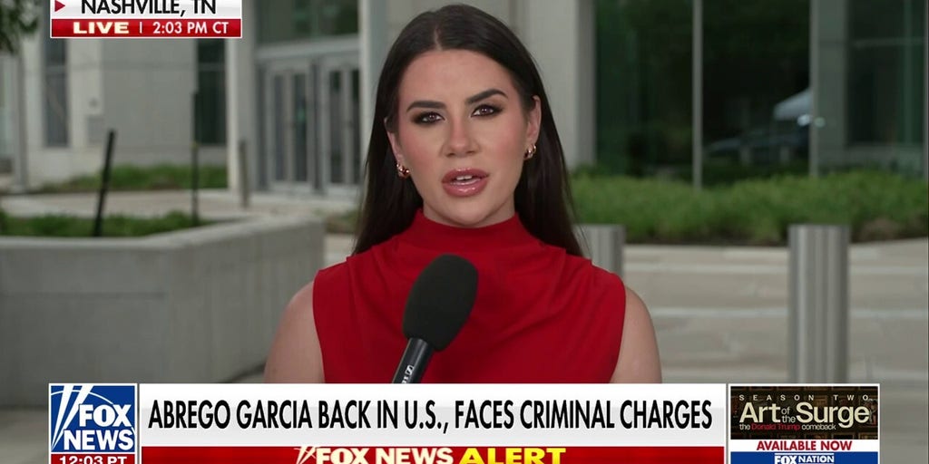 Abrego Garcia back on US soil to face human smuggling charges