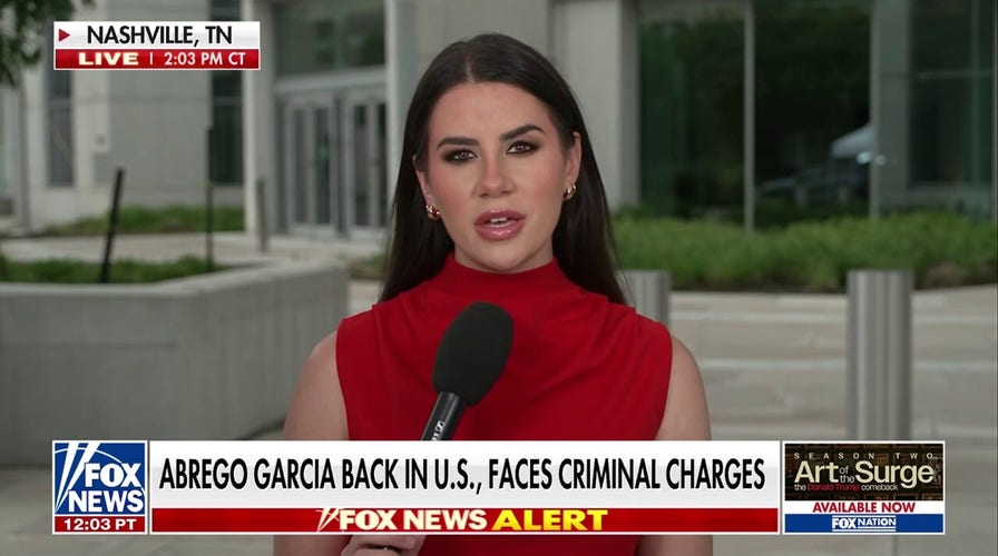Abrego Garcia back on US soil to face human smuggling charges