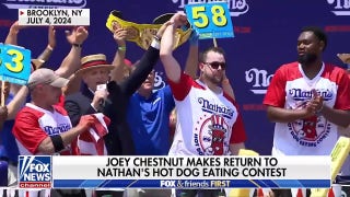 Nathan's hot dog champ 'motivated' by Chestnut return