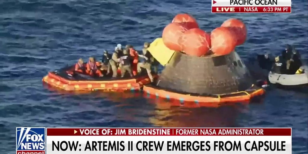 Artemis II crew successfully extracted from vessel after splashdown