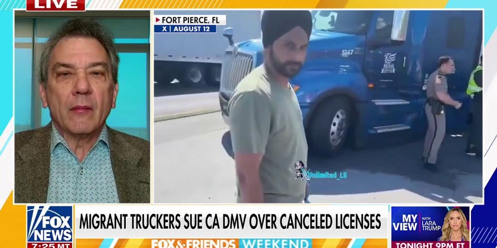 Migrant truckers sue CA DMV over cancelled licenses