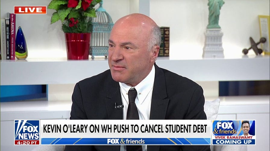 Kevin O'Leary rips student loan forgiveness: 'So unfair it's almost un-American'
