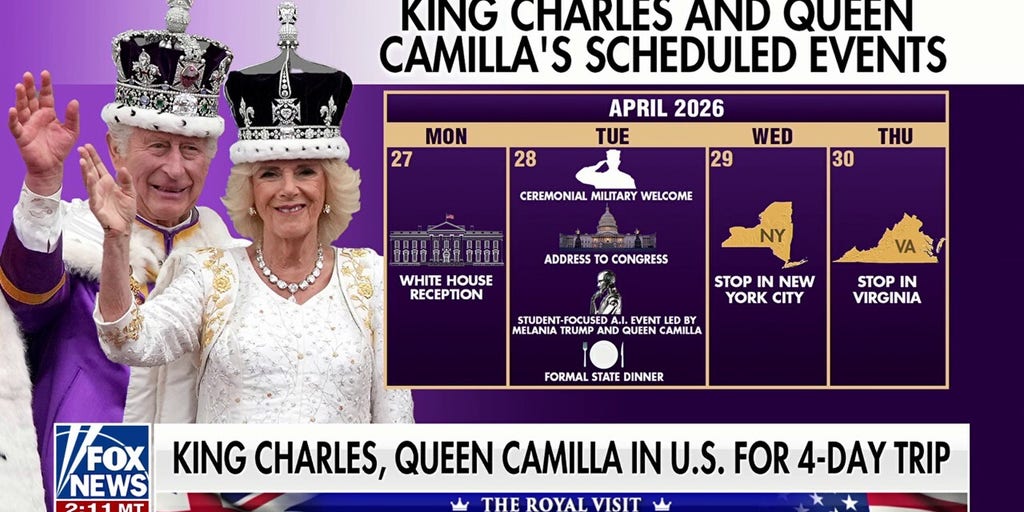 Inside the grand royal visit of King Charles and Queen Camilla to America