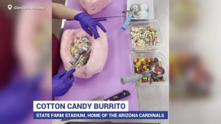 Arizona Cardinals are 'rolling' out a cotton candy burrito at home games - Fox News