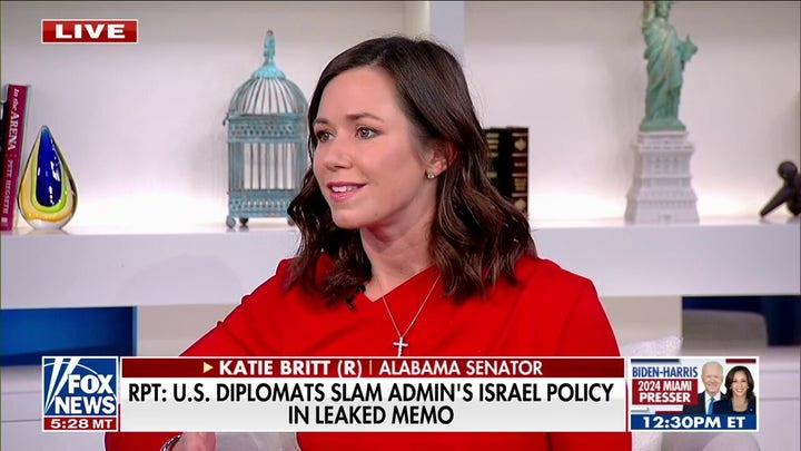 Sen. Katie Britt on leaked diplomat memo: 'Weakness in the White House'