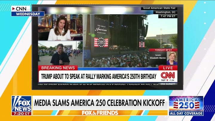 Los medios y los demócratas critican duramente las celebraciones de «America 250»