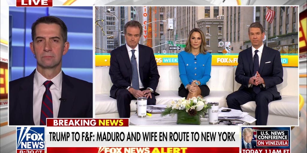 Tom Cotton praises Maduro arrest, warns America’s enemies