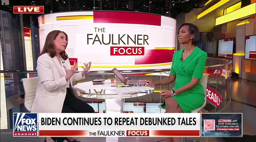 Tammy Bruce on first lady defending Biden's debunked tales: We need 'better role models'