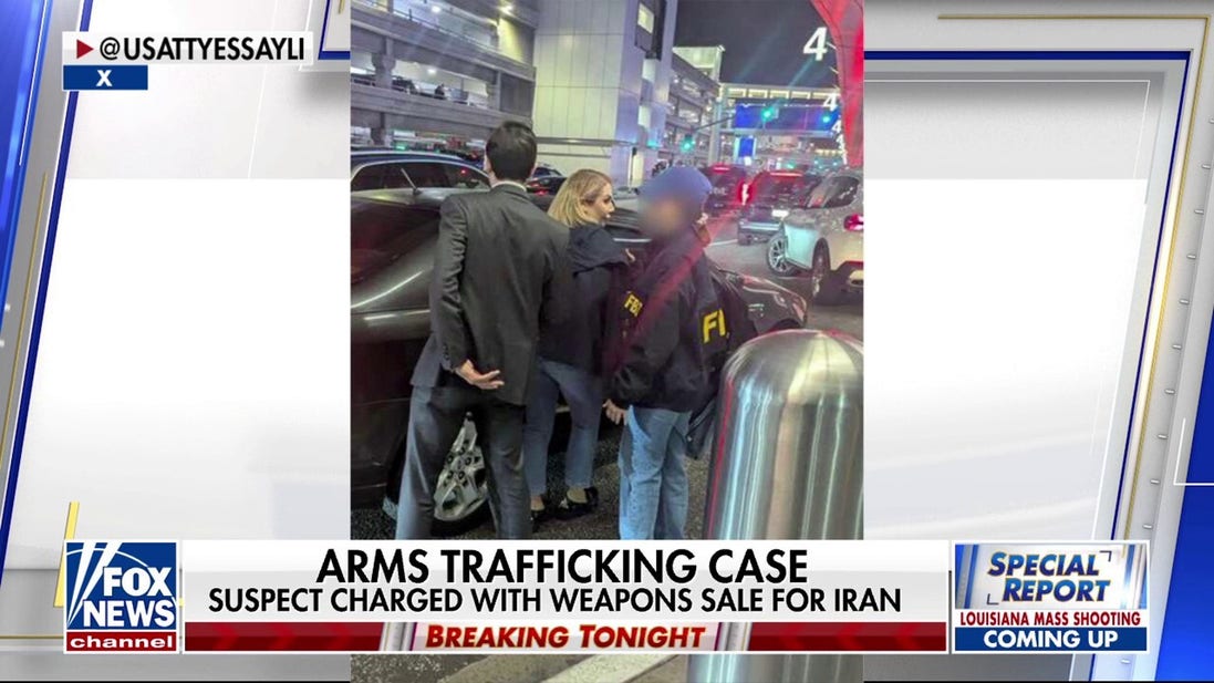 Accused Iranian arms broker arrested in Los Angeles