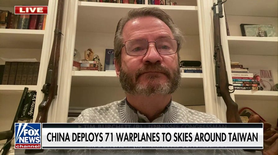 China deploys 71 warplanes near Taiwan as tensions rise with US