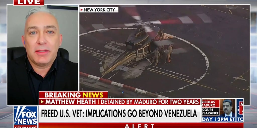 US Marine vet speaks out after two years imprisoned by Maduro, reacts to his capture
