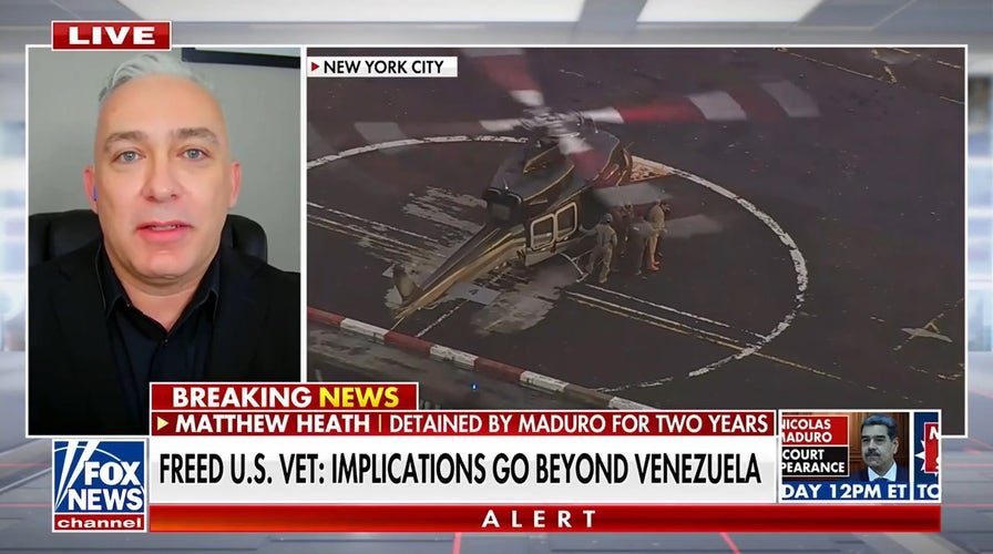 US Marine vet speaks out after two years imprisoned by Maduro, reacts to his capture
