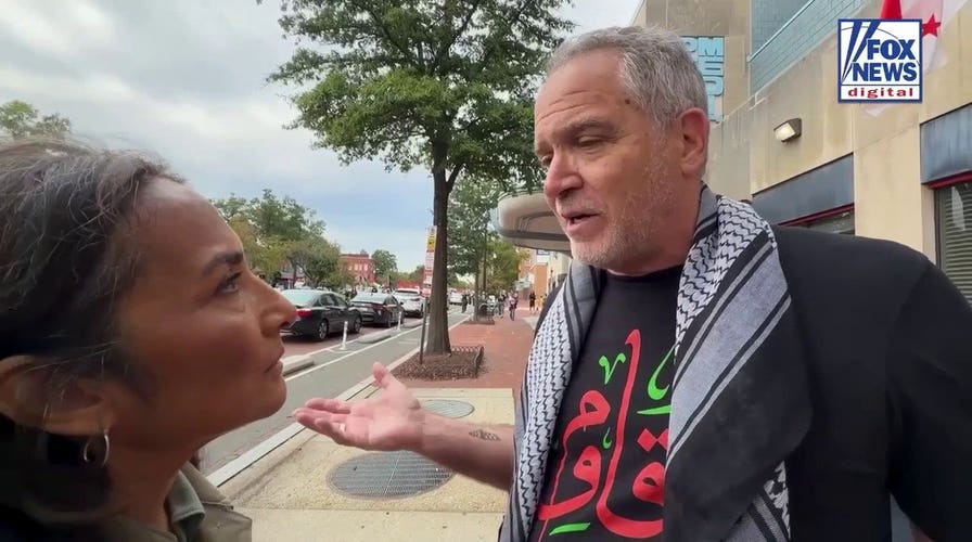 Pro-Palestinian activist calls for one state named ‘Palestine’ in place of Israel