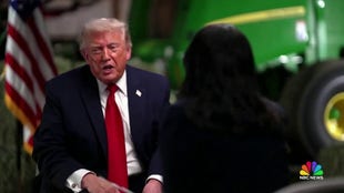 Trump ends NBC interview after clash with Kristen Welker