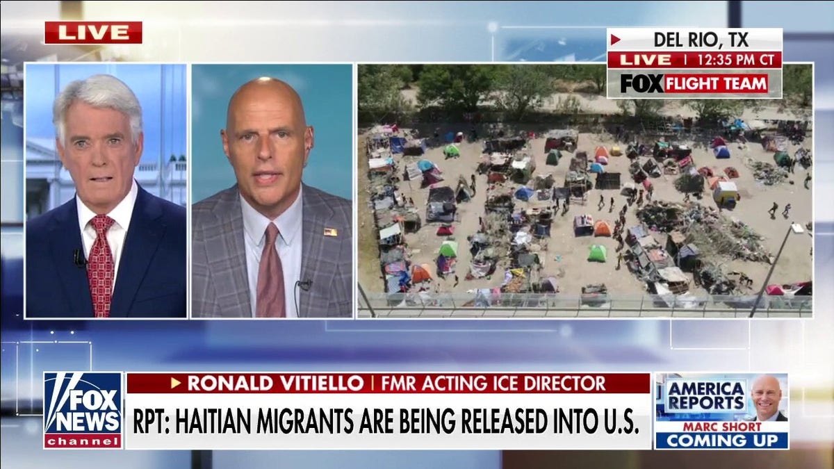 Vitiello says images from Del Rio should disturb all Americans Never seen anything like it