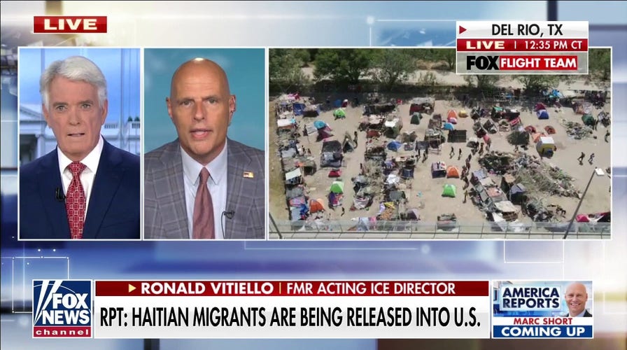 Haitian migrants are being released into the U.S.