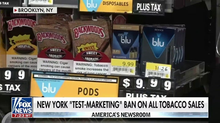 New York Gov Kathy Hochul 'test marketing' a ban on all tobacco sales