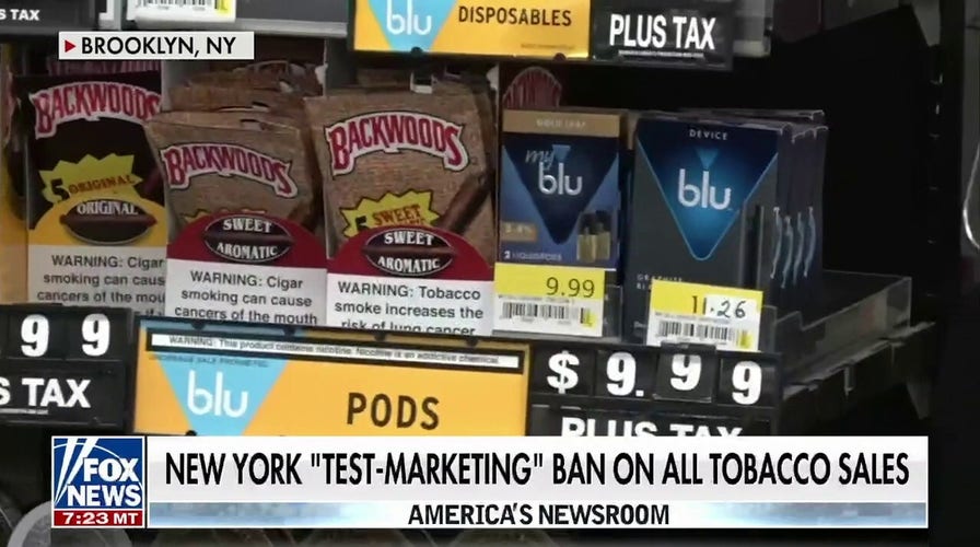 New York Gov Kathy Hochul 'test marketing' a ban on all tobacco sales