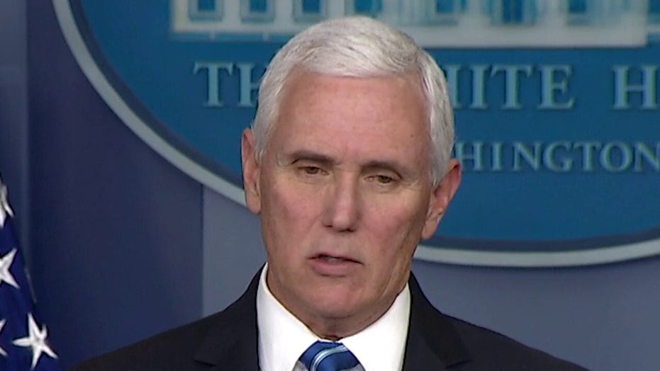 Pence: If we continue mitigation efforts, by early summer much of the coronavirus epidemic will be behind us