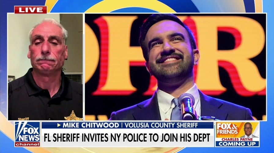 Florida sheriff invites NYPD officers to join his department after Mamdani win