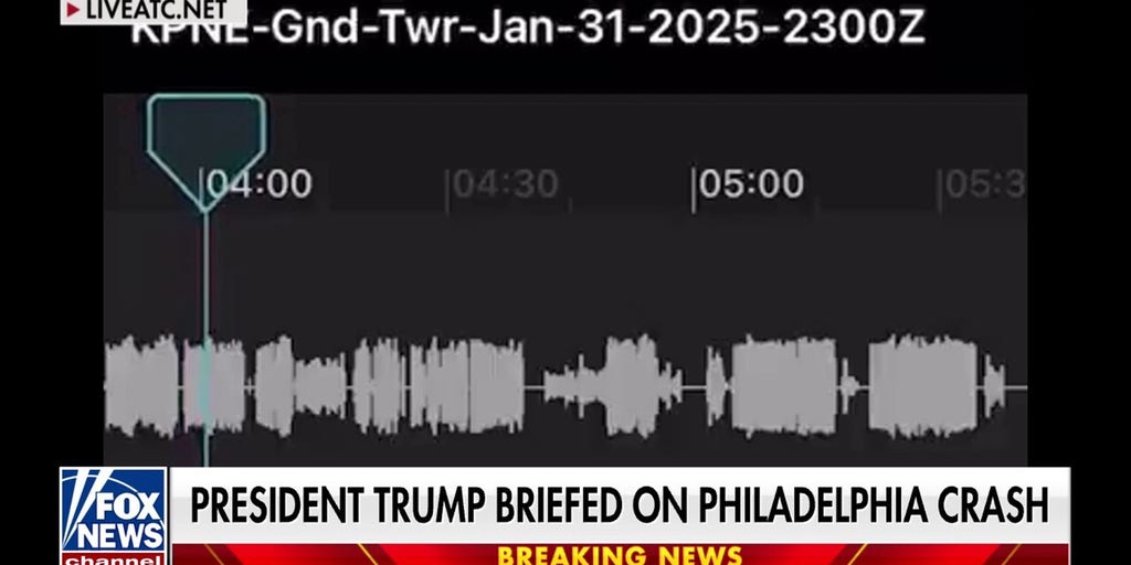 LISTEN: Audio before the Philadelphia plane crash