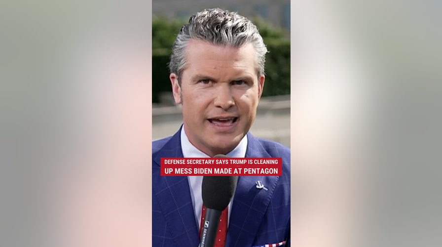 Defense Secretary Pete Hegseth praises President Trump’s push to revive the warrior ethos at the Pentagon and slams the previous administration’s failure to do so