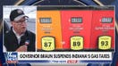 Indiana governor details gas tax suspension, highlights economic growth