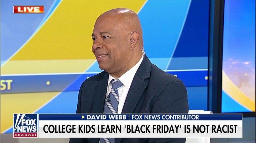 David Webb slams college students who think Black Friday is racist: ‘I was never that gullible’