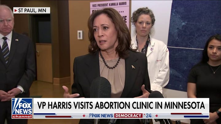 Vice President Harris visits Planned Parenthood abortion clinic
