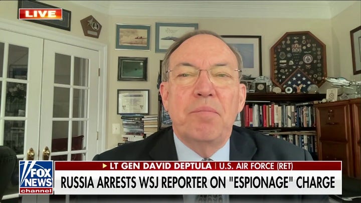 Russia arresting WSJ reporter is intended to force US into a prisoner swap: Lt. Gen. David Deptula