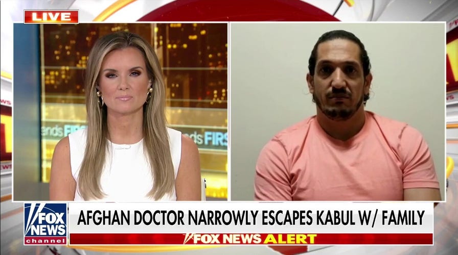 Afghan doctor says escaping Kabul was 'physical' and 'emotional torture'